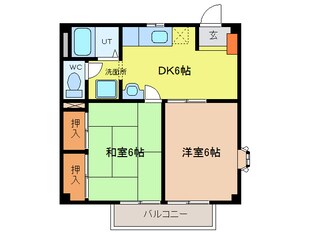 日比野駅 徒歩10分 2階の物件間取画像